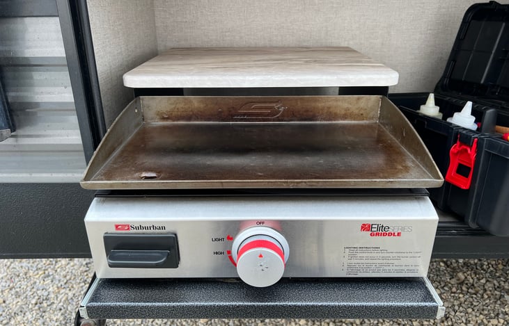 Outdoor griddle