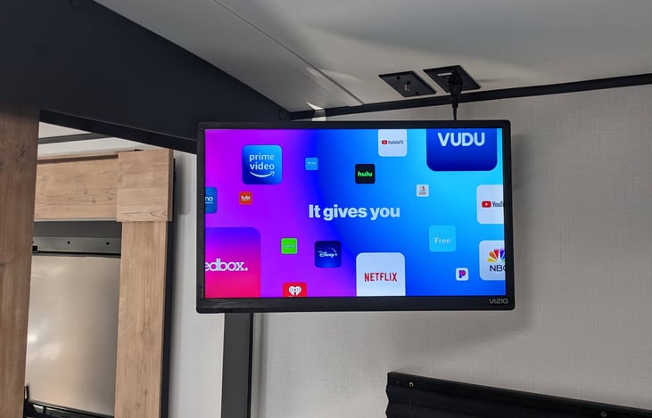 NEW 24" Smart TV in Master Bedroom