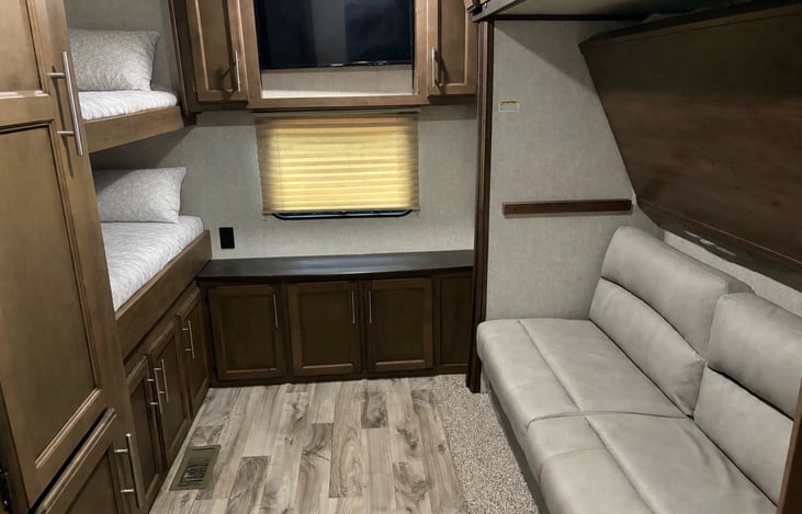 Bunk room sleeps up to 4