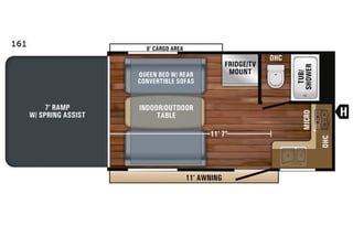2018 Jayco Octane Super Lite 161