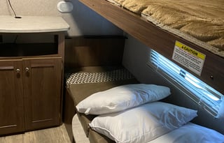 Bishop and Joshlyn's Family Fun Camper Rental.