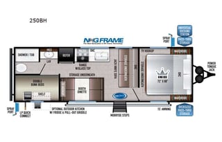 Sassy Sasquatch – Family Bunk w/ Outdoor Kitchen