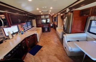Harvey thee RV Fleetwood Bounder Class A Motorhome