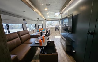 Two fireplaces and a Secret Bunkroom!