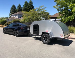 American Teardrop American Teardrop Eagle 5x10 - Brushed Aluminum