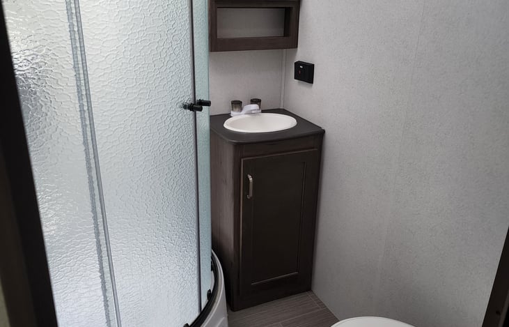 Bathroom with shower