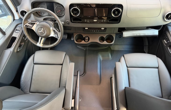 Comes with Lane keeping assist, adaptive cruise control, crosswind control, attention assist, forward collision warning and an emergency SOS button.