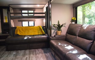 Luxury Camping with Bunk Beds!