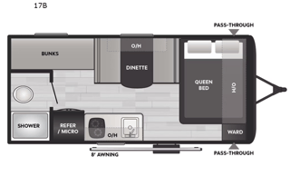 2025 Keystone RV Coleman Lantern LT Series 17B