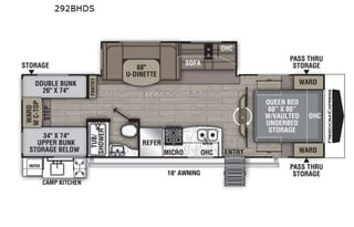 2021 Coachmen RV Freedom Express Ultra Lite 292BHDS