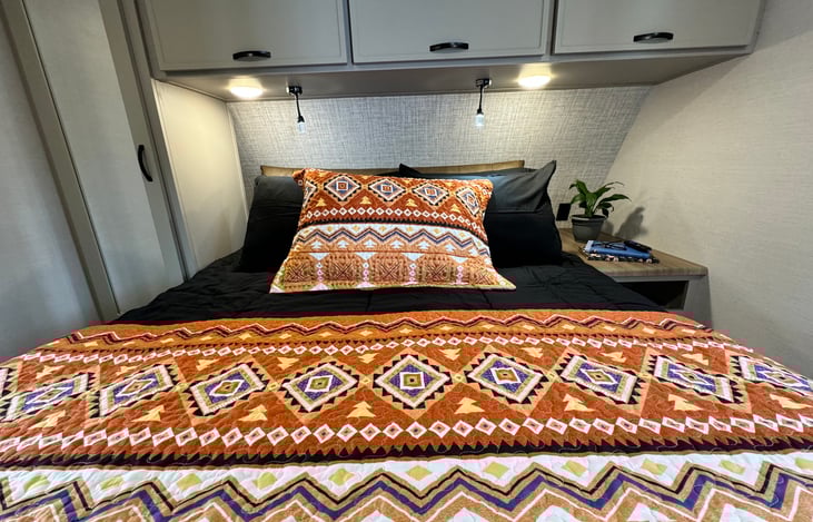 Master Bed - an oasis of tranquility