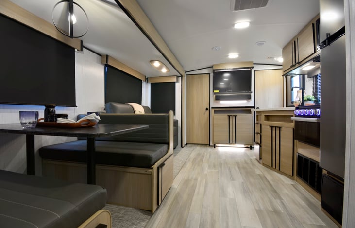 Experience "Wisdom" with our 2022 Cruiser Radiance 28QP located near Table Rock Lake near Branson Missouri and Lake Of The Ozarks. Thank you from us at Stone Mountain RV & Camper Rentals!
