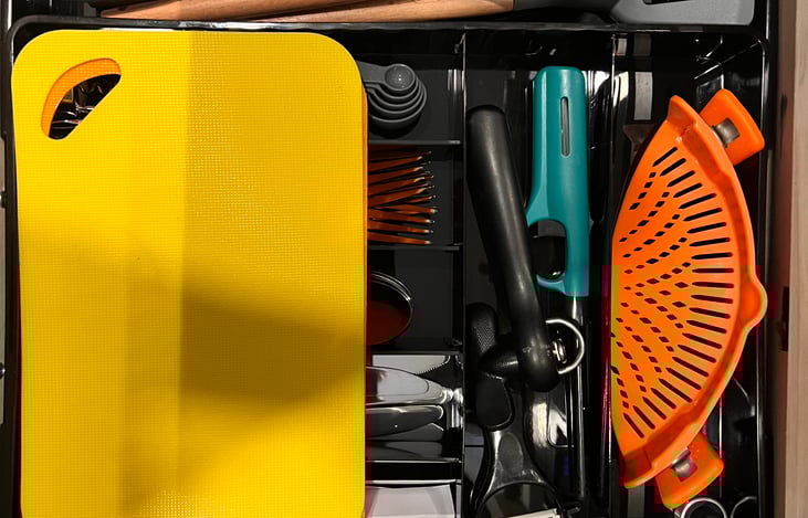 Most items you might need for cooking is pre-loaded in the RV. Kept as minimal as possible.