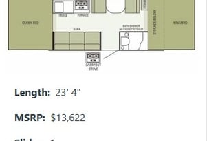 2012 Starcraft Comet 1224
