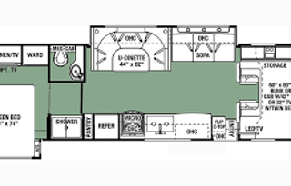 2017 Forest River RV Forester 3011DS Ford