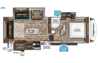 Spacious 2018 Grand Design Reflection Fifth Wheel