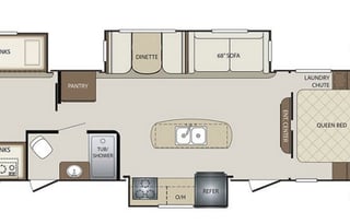 2018 Keystone RV Bullet 311BHS