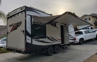 2017 Forest River RVShockwave T18CBMX Fam Friendly