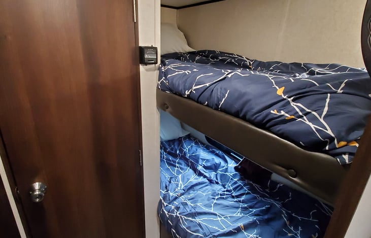 example bed makeup (bedding not included)