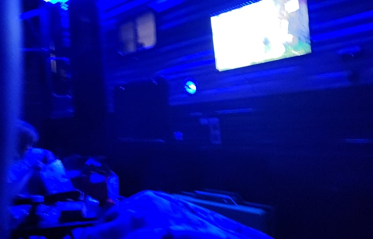 Outside Movies are fun by the fire!