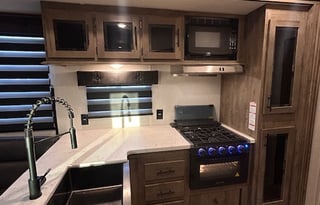 16' Garage with 2 A/C Toy Hauler