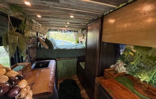 Forest Temple on Wheels for Magical Road Trips