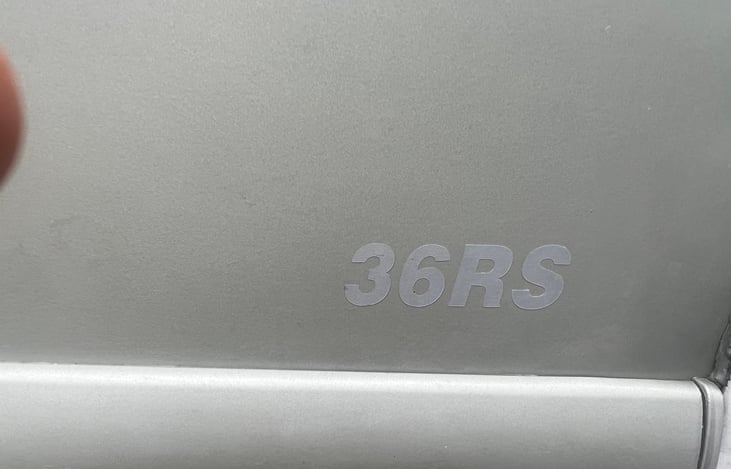 this is a power plat form, easy to drive and park and has lots of features like power steps, auto leveling, ect.