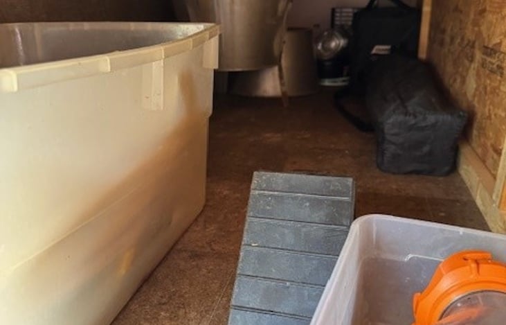 Drivers Side Exterior Storage