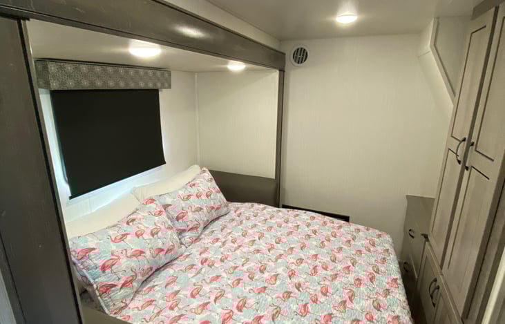 Fold out couch in den