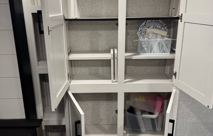 Large pantry for storage