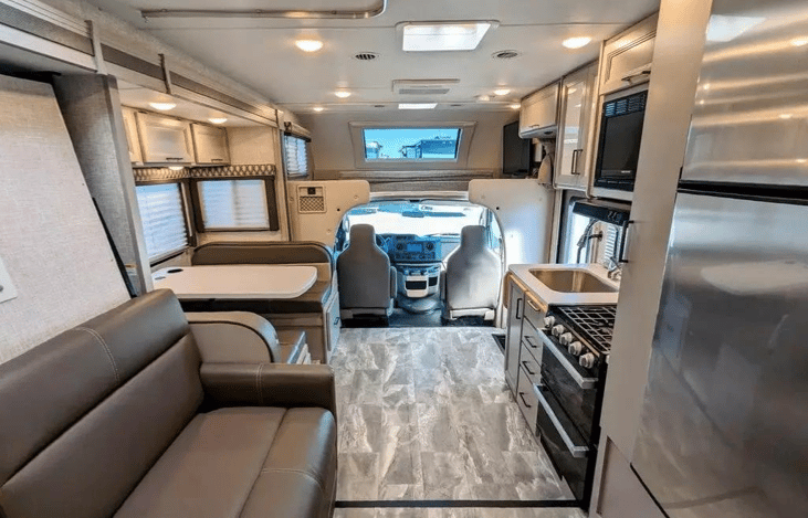 Photo from back to front.