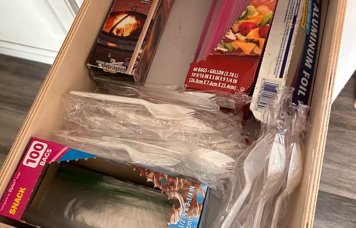 Stocked drawers for all your needs!