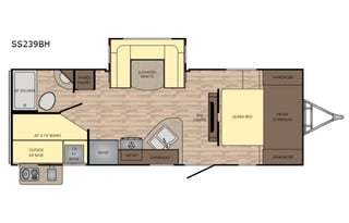 2017 CrossRoads RV Sunset Trail Super Lite SS239BH