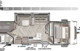 2022 Forest River RV Wildwood X-Lite 263BHXL