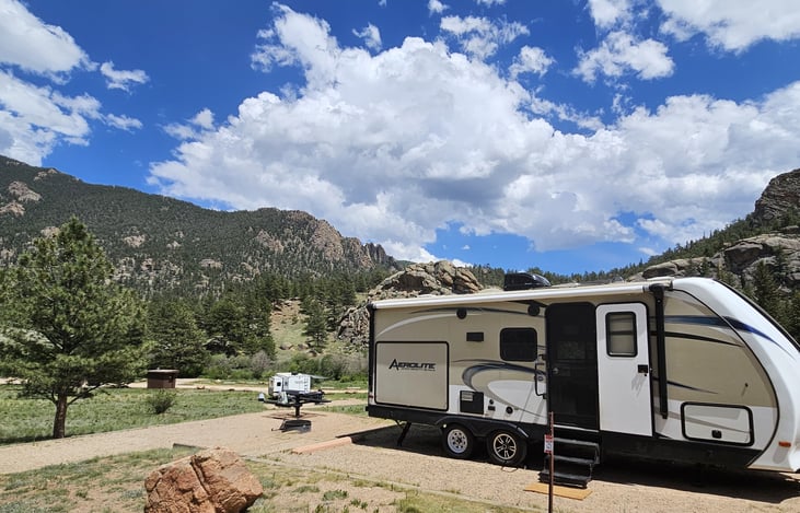 Tarryall Reservoir, CO Delivery for a guest