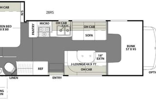 2017 Coachmen RV Freelander 26RS Chevy 4500