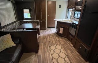 Keystone Hideout bunk house.  Sleeps 10!