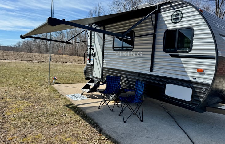 Camping chairs provided