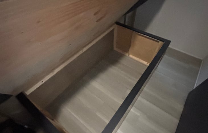 storage under bed