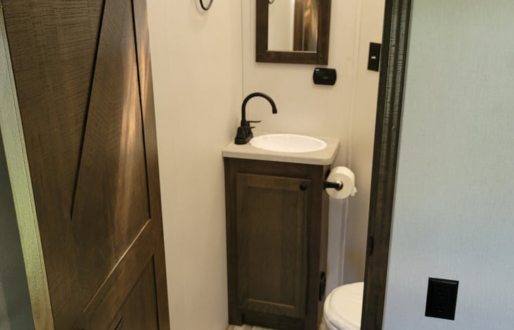 Garage/Patio bathroom