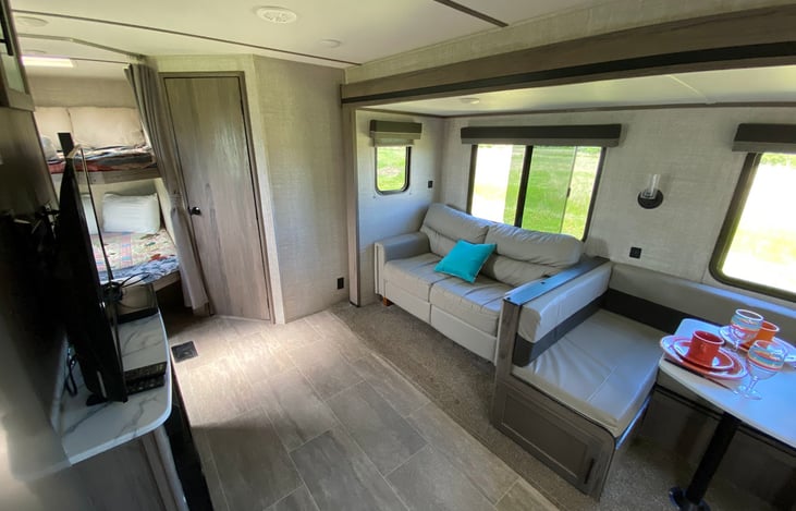 Get around without bumping into each other.