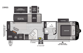 2022 Keystone 25’ 5th Wheel - DELIVERY ONLY