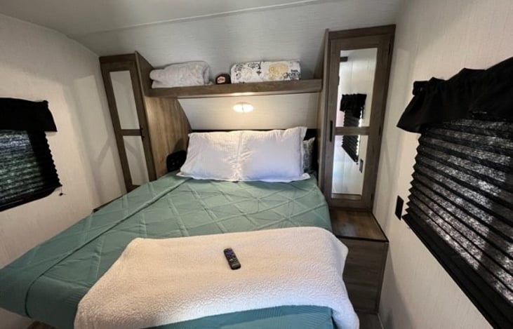 Primary with linens included.