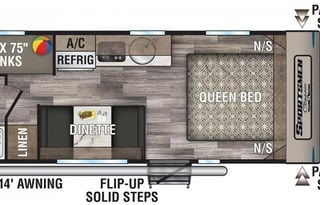 2020 KZ Sportsmen Classic 190BH- “Cherry”