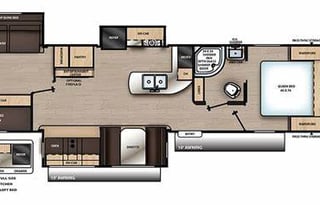 2019 Coachmen RV Catalina Legacy 333BHKSCK