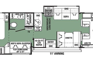 2023 Forest River RV Forester LE 3251DSLE Ford