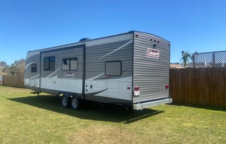 Family Friendly Coleman Lantern Bunkhouse