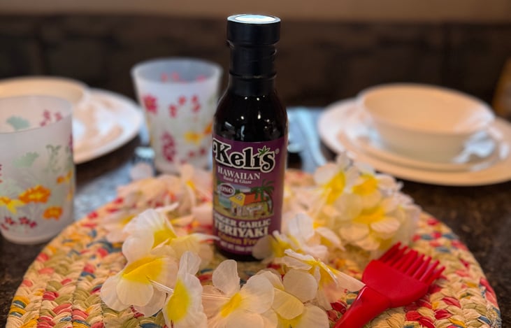 ENJOY A BOTTLE OF OUR GOURMET HAWAIIAN TERIYAKI SAUCE