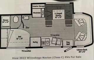 2022 Mercedes Winnebago Navion 24J