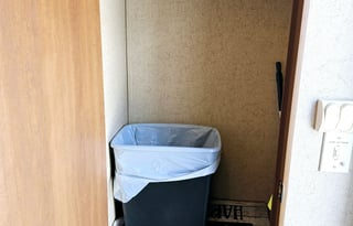 Large RV with outdoor kitchen, fireplace, and TVs